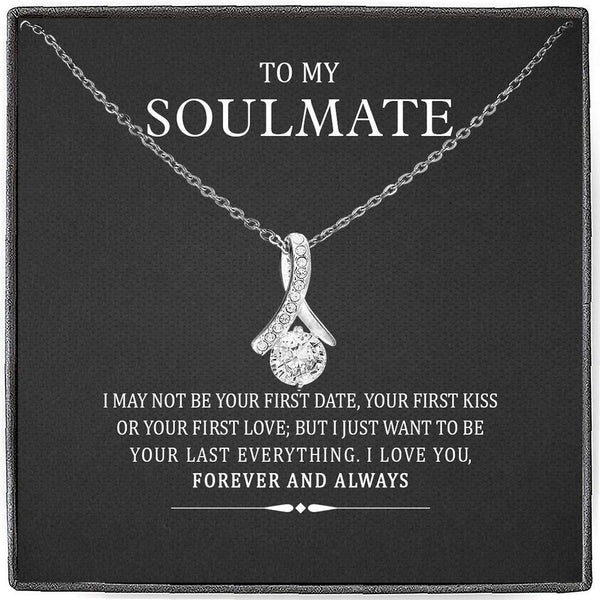 Soulmate Valentine's Day Pendant Classic Versatile Mother's Day Gift Necklace Female