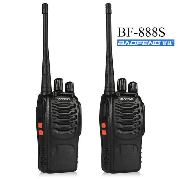 1pcs and 2pcs Baofeng BF-888S walkie talkie 888s UHF 400-470MHz Channel Portable two way radio bf-888s 16 communication channels