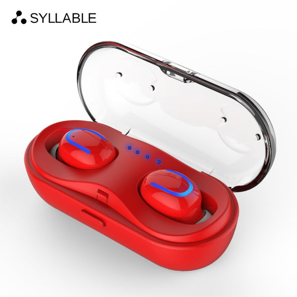 SYLLABLE HBQ-Q13S TWS Bluetooth V5.0 Earphones True Wireless Stereo Earbuds Bluetooth Headset for Phone SYLLABLE HBQ-Q13S