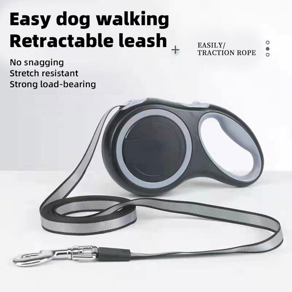 Pet Traction Rope Dog Supplies Automatic Telescopic Traction Rope Pet Travel Dog Leash