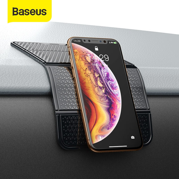 Baseus Car Phone Holder Universal Mobilephone Wall Desk Sticker Multi-Functional Nano Rubber Pad Car Mount Phone Support