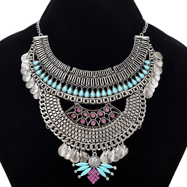 Vintage necklace new fashion diamond-set collarbone chain jewelry for women