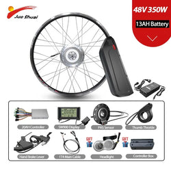 48V 500W Bafang Motor Wheel Ebike Kit Conversion with 13AH/16AH Hailong Battery 40KM/H Electric Bike Front Drive