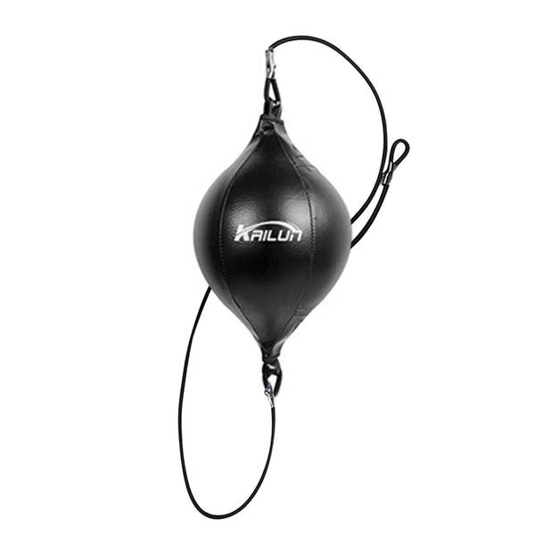 PU Leather Boxing Punching Bag Pear Boxing Bag Inflatable Boxing Speed Bag Double End Training Reflex Speed Balls