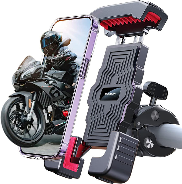 Mobile phone holder, electric motorcycle battery, mobile phone holder, riding rider, vehicle mounted shock-absorbing bicycle navigation bike holder