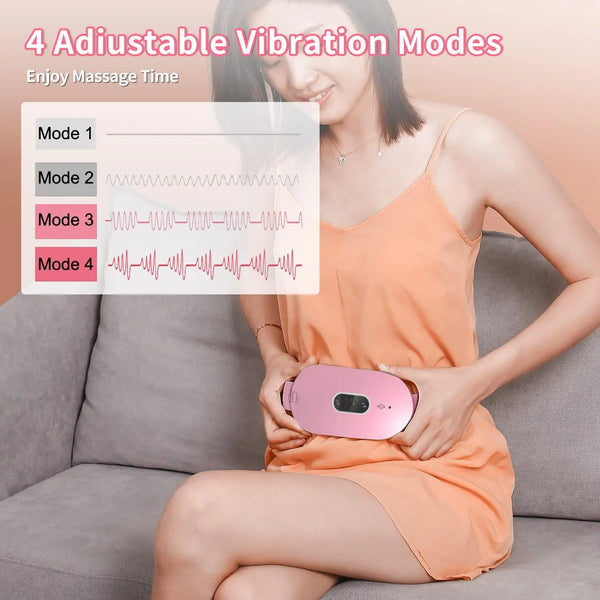 Menstrual Heating Pad - Heating Massage Belt - Abdominal Massager Warm Palace Electric Pain Relief Device