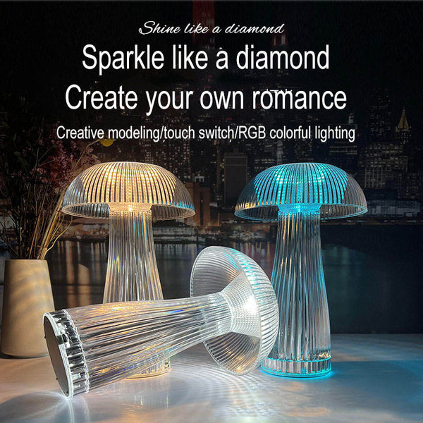 Nordic Creative Table Led Colorful Touch Decorative Atmosphere Diamond