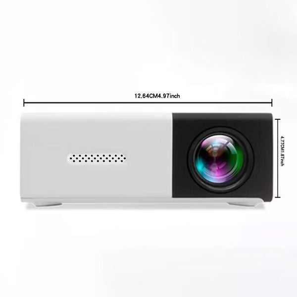 1pc Portable Movie Projector with WiFi, HDMI, USB, and iOS/Android Compatibility - Perfect for Meetings, Office, School, Team Bu