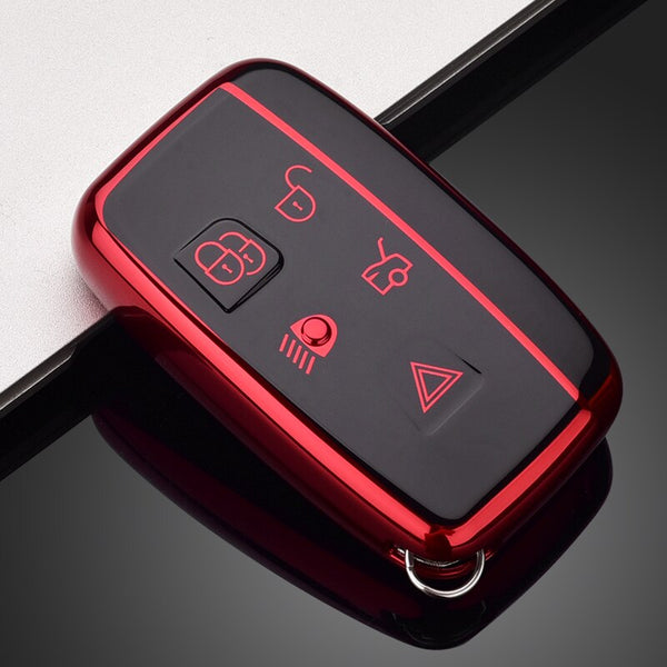 New TPU Car Key Case For Land Rover Range Rover Sport A9 Discovery 2 3 4 Sport For Jaguar XF A8 A9 X8 XE XF XFL Remote Cover