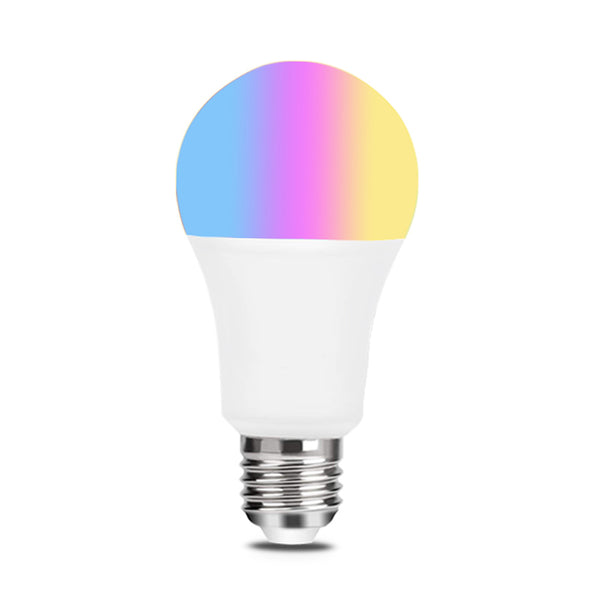 WiFi Smart Bulb Alexa Voice Control RGBCW Dimming Color A19 Bulb Graff