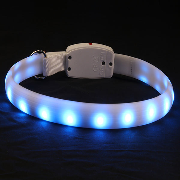 Pet Collar Dog Led Glow Collar Multi-Color Glow Can Be Freely Cut Glow Dog Collar Dog Necklace