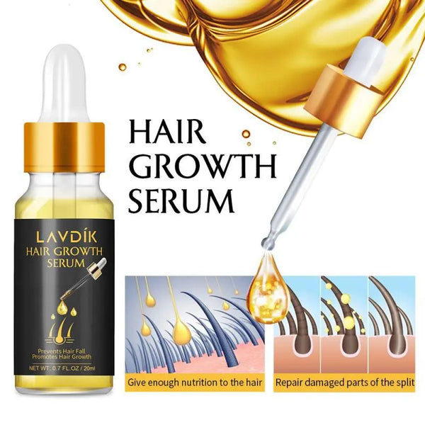 Ginger Fast Hair BEST Growth Serum Essential Oil-  Prevents Hair Lose and does Hair Repair Growing !