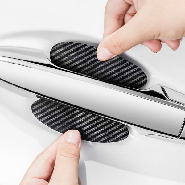 Car Door Sticker Carbon Fiber Scratches Resistant Cover Anti Scratch A