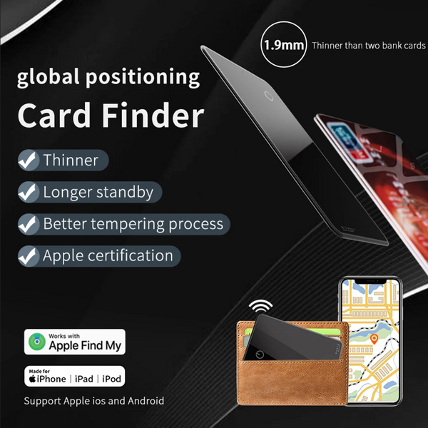 Wallet Tracker NFC GPS Card