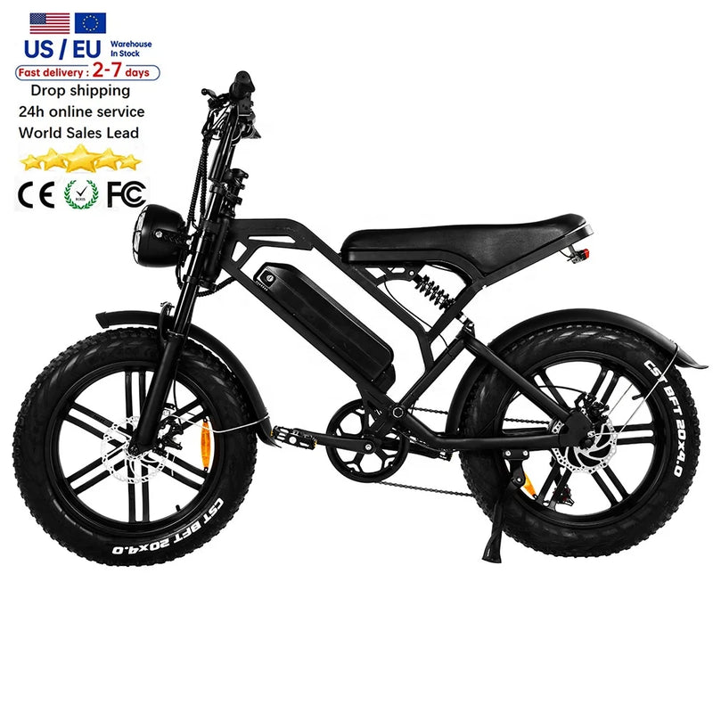 V20 ebike upgrade Fat Tire Mountain Off-road /City ebike sport Electric 250W E-bike V20 fatbike
