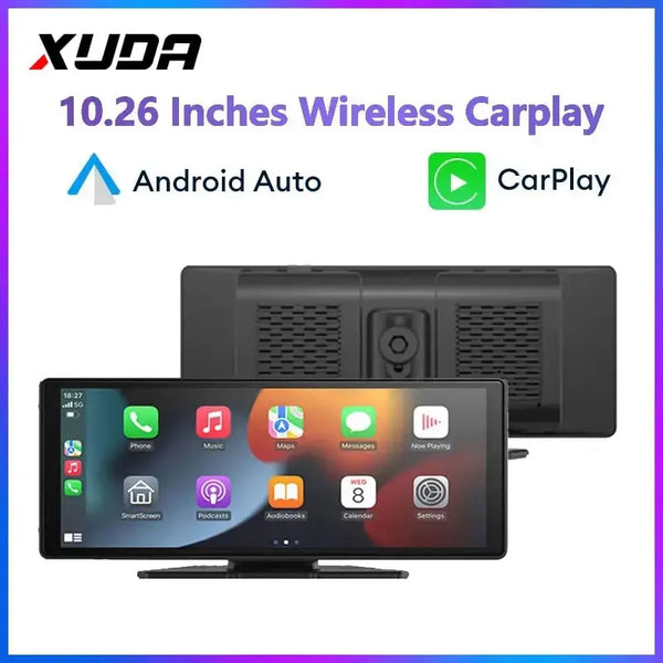 XUDA Universal 10.26inch Screen Car Radio Multimedia WIFI Video Player Wireless Carplay Screen for Apple Or Android MP5 Player