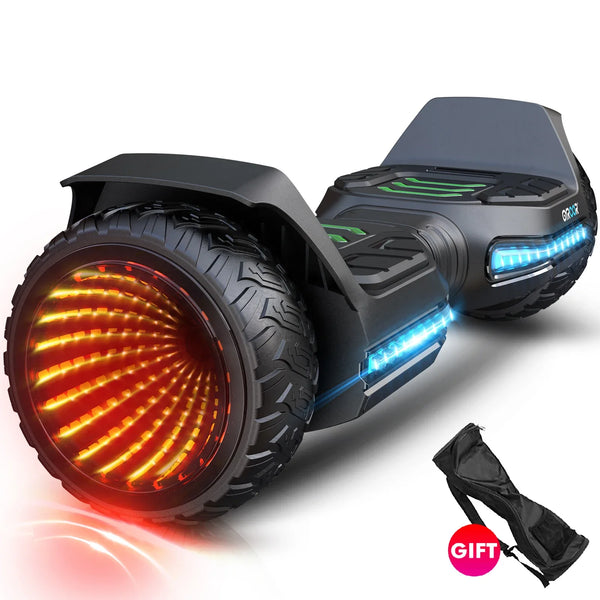 new cool lighting tunnel motor hoverboard 6.5inch balance scooter off road style U L